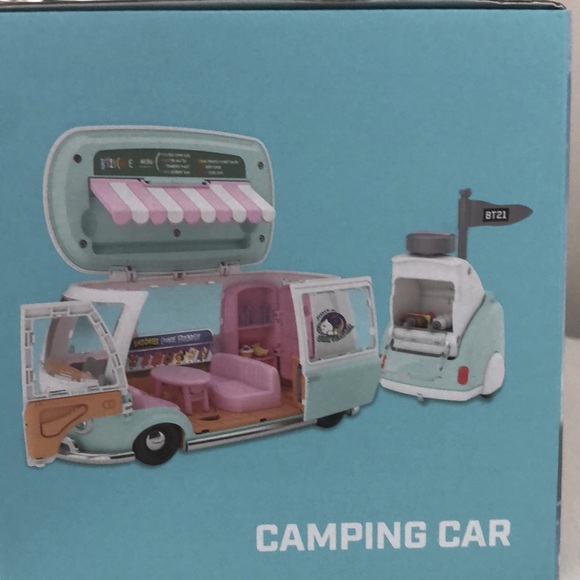 BTS BT21 Camping car collectible Edition NEW - Picture 2 of 7